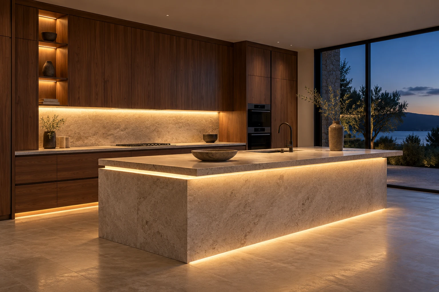 Kitchens lighting concept